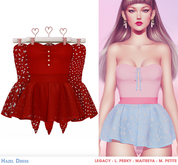 .Safira. Hazel Dress Red