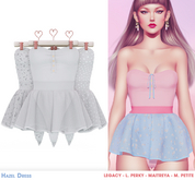 .Safira. Hazel Dress White