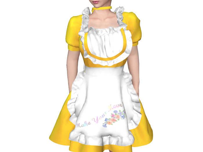 Maid Outfit Yellow