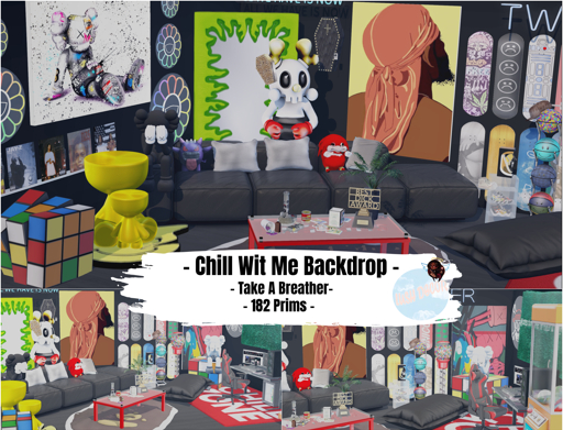 [LD] Chill Wit Me Premade Backdrop 