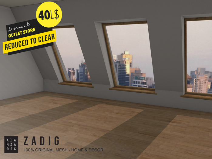 ZADIG. Attic Apt Skybox [clearance]