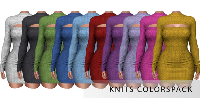 Lilleth Mills x SIMPLE Knit Colors - GenX CURVY