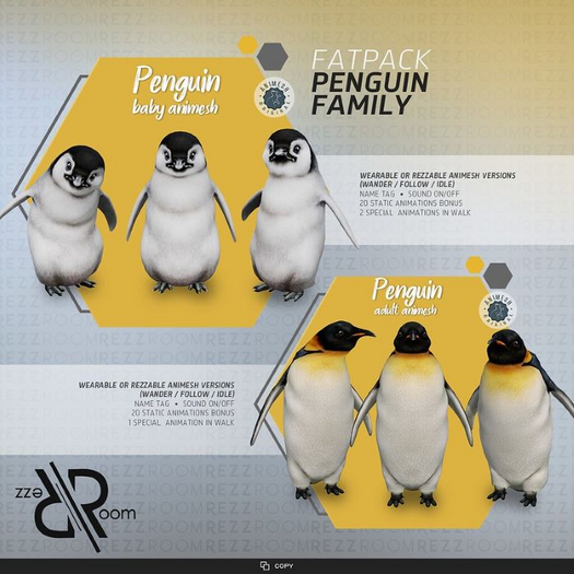 [Rezz Room] Penguin Animesh FATPACK