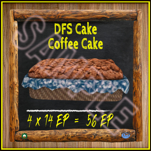 TEXTURE - DFS Cake - Coffee Cake (Full Perm)
