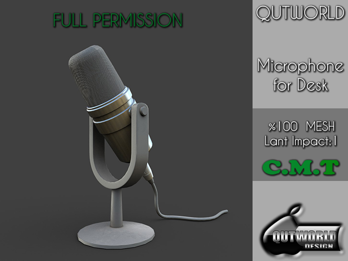 .::QUTWORLD Microphone for Desk::.FP 