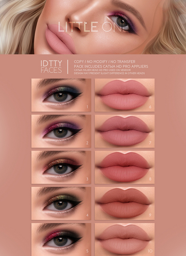 IDTTY FACES - CATWA LITTLE ONE COLLECTION