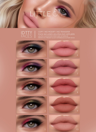 IDTTY FACES - LELUTKA LITTLE ONE COLLECTION