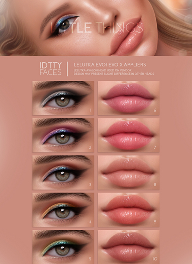 IDTTY FACES - LELUTKA LITTLE THINGS COLLECTION
