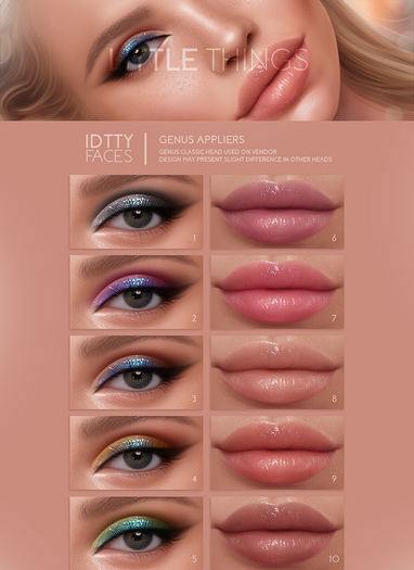 IDTTY FACES - GENUS LITTLE THINGS COLLECTION