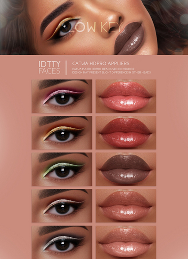 IDTTY FACES - CATWA LOW KEY COLLECTION