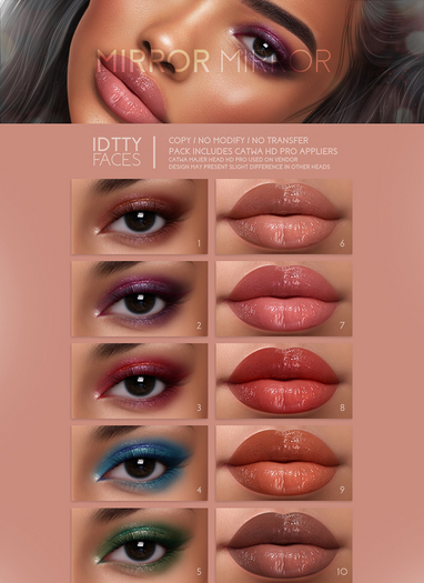 IDTTY FACES - CATWA MIRROR MIRROR COLLECTION
