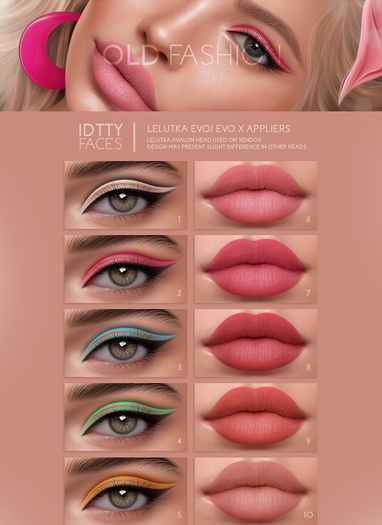IDTTY FACES - LELUTKA OLD FASHION COLLECTION
