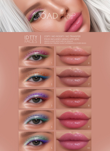 IDTTY FACES - GENUS ROAD TRIP COLLECTION