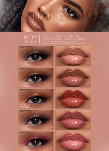 IDTTY FACES - LELUTKA RUSH HOUR COLLECTION
