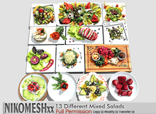 ::NIKOMESH::Full Permission 13 Different Mixed Salads