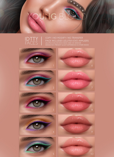 IDTTY FACES - LELUTKA YOUNG BLOOD COLLECTION
