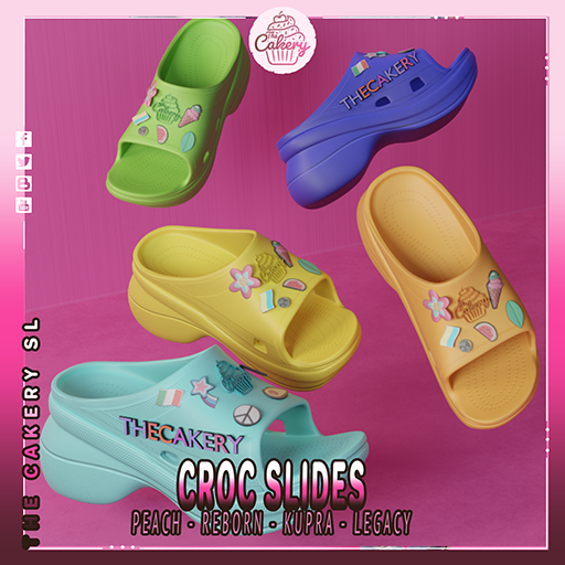 The Cakery - Croc Slides Fatpack