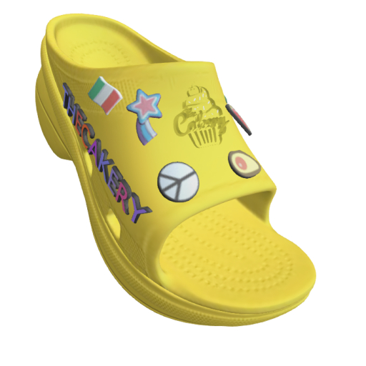 The Cakery - Croc Slides LemonCake