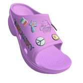 The Cakery - Croc Slides Lilac