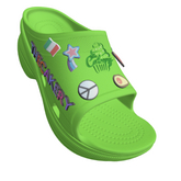 The Cakery - Croc Slides Lime