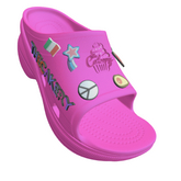 The Cakery - Croc Slides PoppinPink