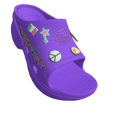 The Cakery - Croc Slides Purple
