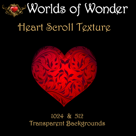 WoW Heart Scroll Textures