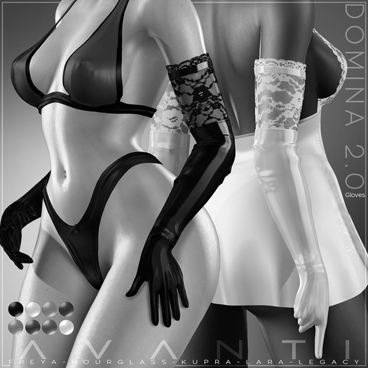 .:Avanti:. D*mina Gloves 2.0 DEMO (Freya, HG, Maitreya, Legacy, Kupra & Reborn)