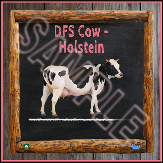 TEXTURE - DFS Cow - Holstein (Full Perm)