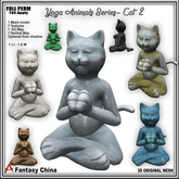 Full Perm Yoga Animals Series - Cat 2