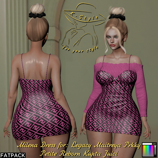 [K-Style] MILENA DRESS - FATPACK #3
