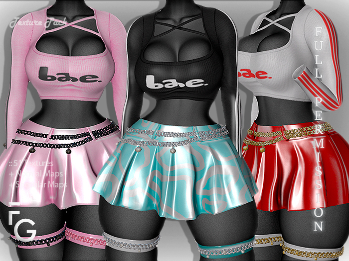 .Fragile. 51 Textures Full Perm for  for RETRONIC Jade