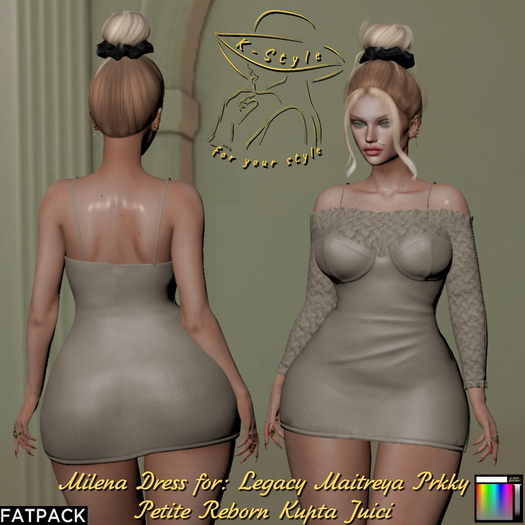 [K-Style] MILENA DRESS - FATPACK #8
