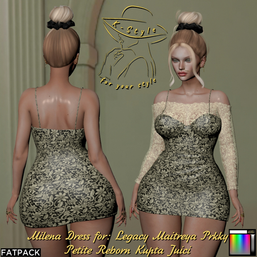 [K-Style] MILENA DRESS - FATPACK #9