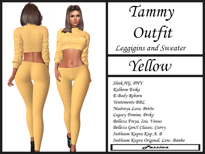 Passion-Tammy-Outfit-Yellow