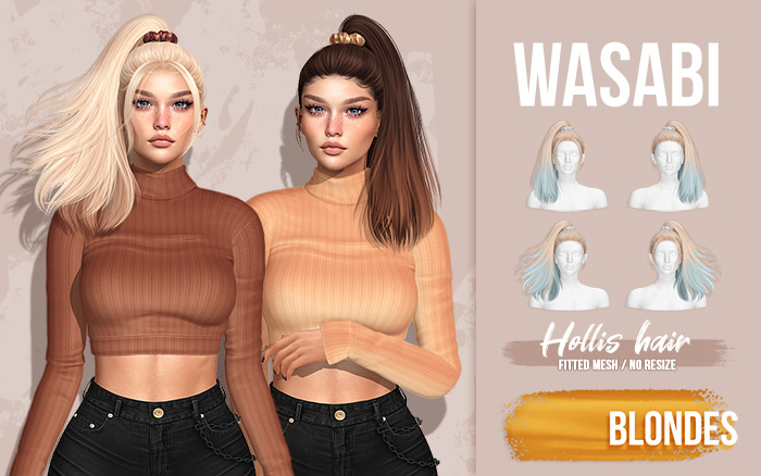 Wasabi // Hollis Hair - Blondes