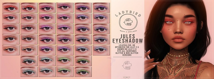Ladybird. // Jules Eyeshadow
