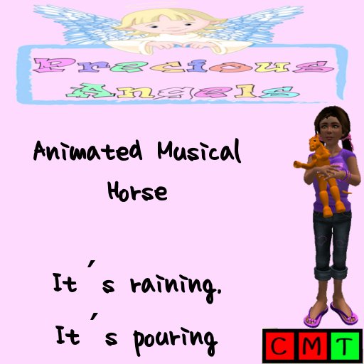 Musical horse It's raining