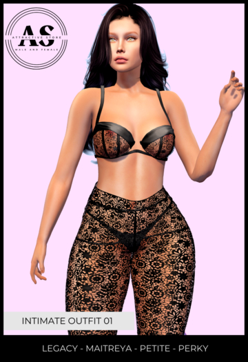 INTIMATE OUTFIT  01 - LEGACY - MAITREYA - PETITE - PERKY