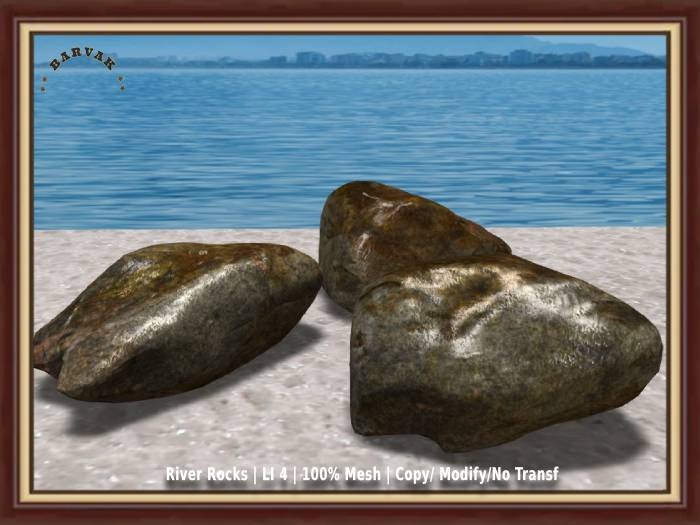 BARVAK - River Rocks - Decoration