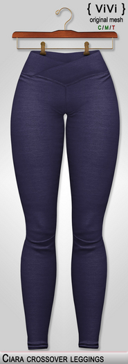{ ViVi } Ciara - Crossover Leggings - Lilac