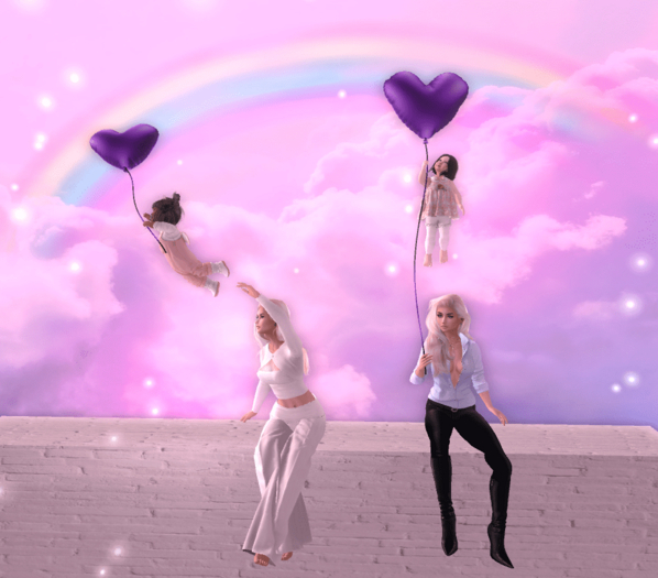 Backrop Rainbow 