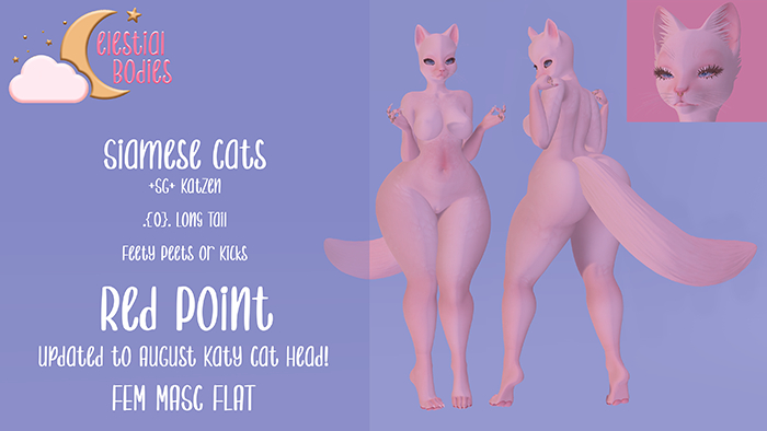 "+Celestial Bodies+" Siamese Cat - Red Point