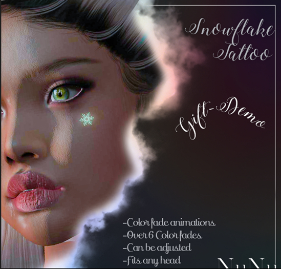 Snowflake tattoo by NuNu-GIFT[ADD2UNPACK]
