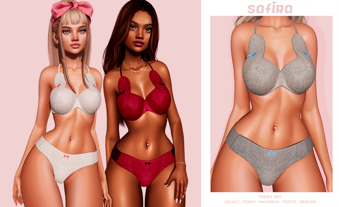 .Safira. Teddy Set FullPack