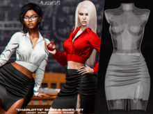 #Klubb "Charlotte" Skirt [Razor Blade]