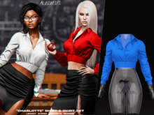 #Klubb "Charlotte" Shirt [Pretty Poison]