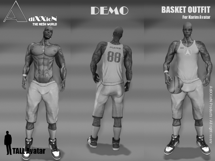 Basket Outfit / Karim Avatar DEMO