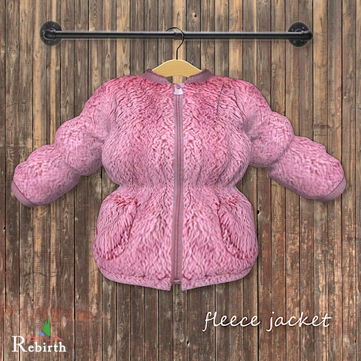 :KOYUKI: Rebirth - Fleece Jacket - Pink