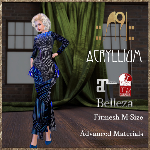 ::AU:: ACRYLLIUM DRESS DEMO 